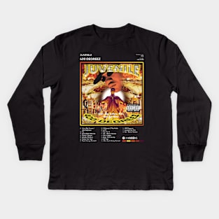 JUVENILE - 400 Degreez Tracklist Album Kids Long Sleeve T-Shirt